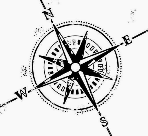 511x471 Black And White Compass Tattoo Design Anything