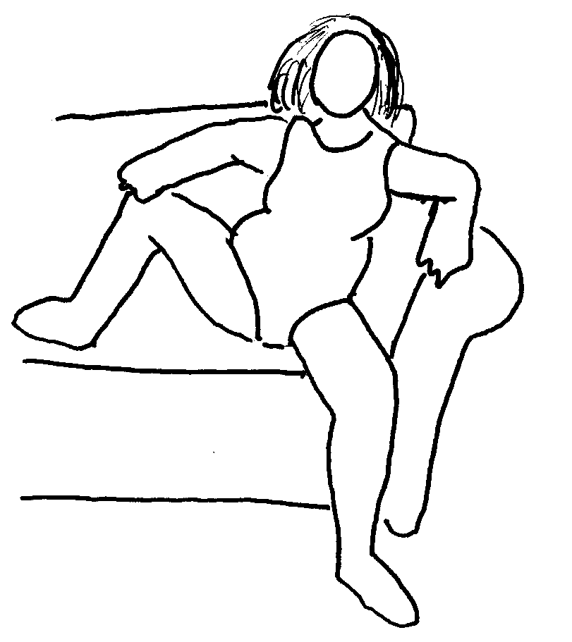 811x911 Artwork Showing Positions For Labor And Birth