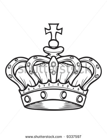 Simple Crown Drawing