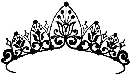 444x256 Fancy Crown Drawing