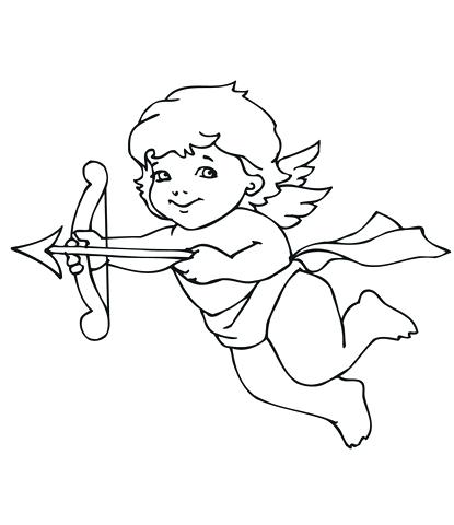 415x480 Cupid Pictures To Color Best Collection Coloring Pages