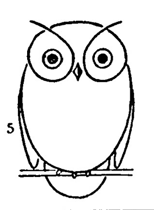 318x433 Best Photos Of Cute Owl Outline To Trace