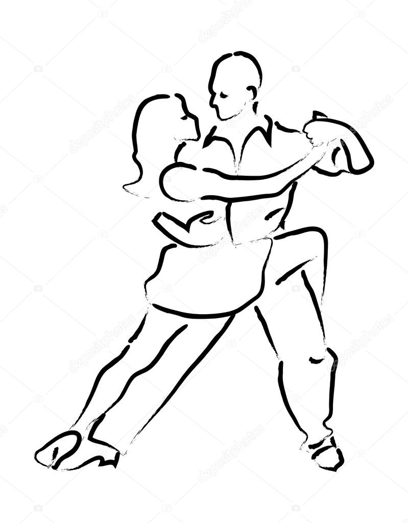 Simple Dancer Drawing at GetDrawings | Free download