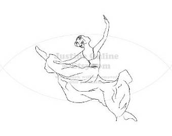 340x270 Ballet Line Drawings Etsy