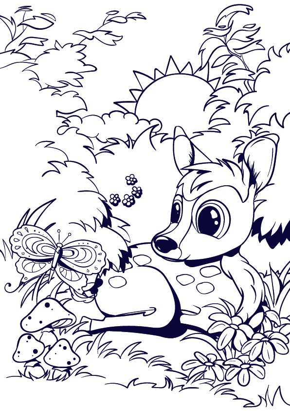 596x843 Learn How To Draw A Deer