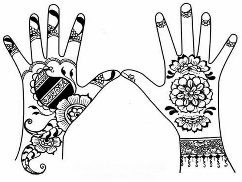 800x600 Henna Drawings Simple