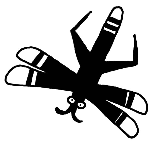 600x566 Drawings And Diagrams The Dragonfly Woman