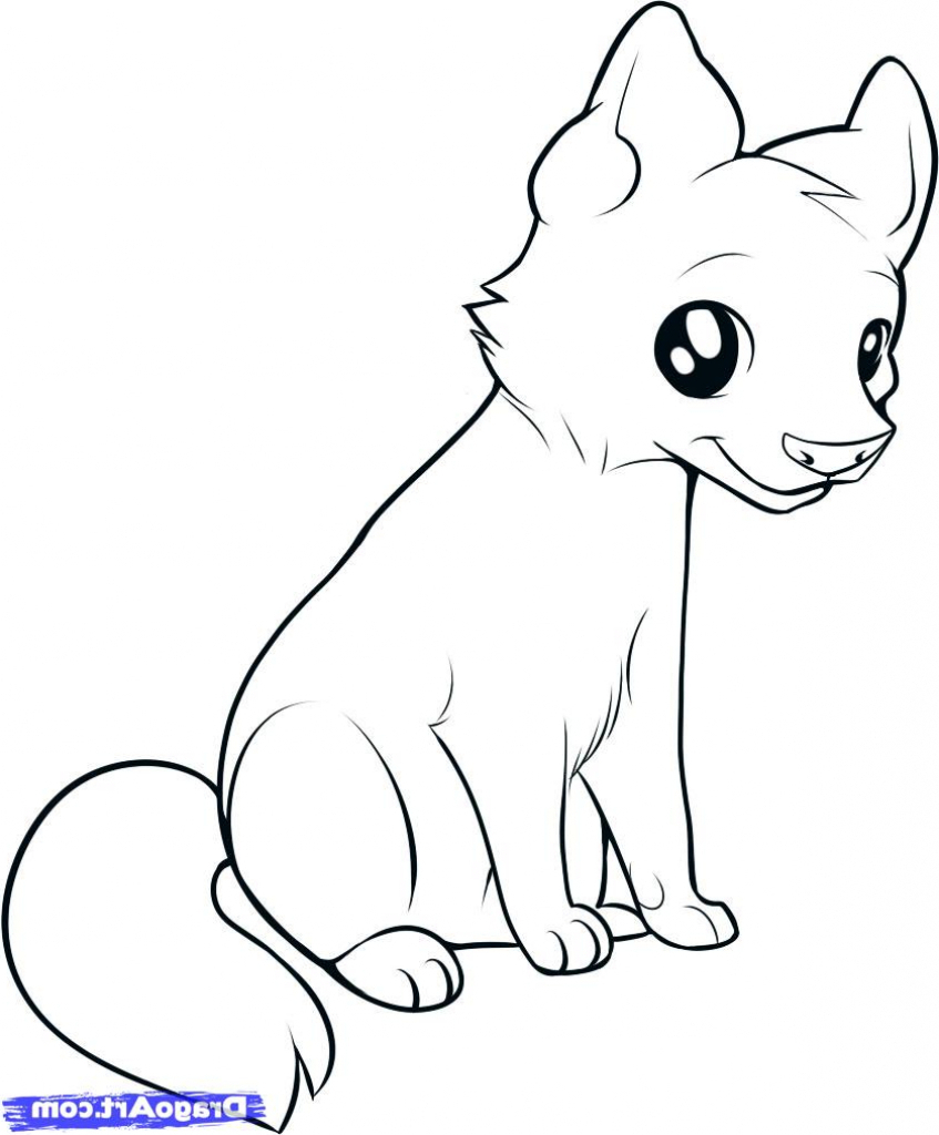 847x1024 Easy Drawing Animals For Girls Best Simple Animal Drawings