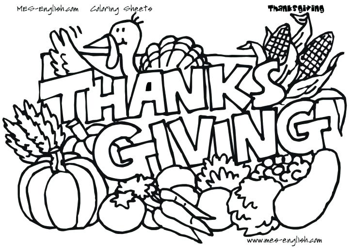 728x511 Christian Thanksgiving Coloring Pages For Preschoolers Free