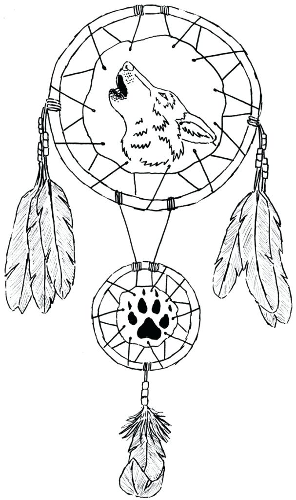 607x1024 Epic Dream Catcher Coloring Pages Print Simple Drawing Pics