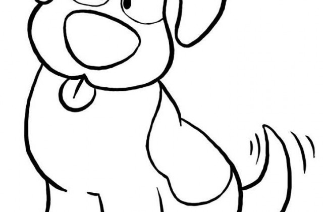 640x420 Tag For Easy Dog Drawings Easy Dog Sketches Images Pictures