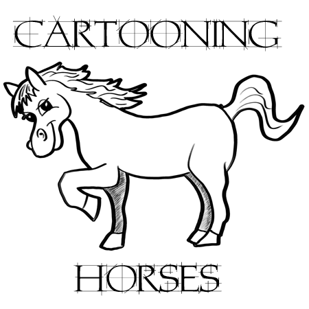 450x450 How To Draw Cartoon Horses With Easy Step By Step Drawing Tutorial