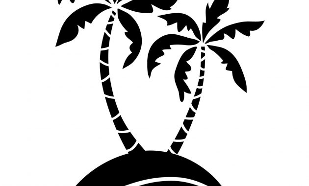 630x380 Simple Palm Tree Silhouette Archives
