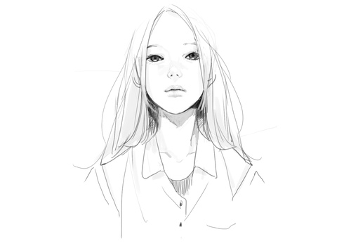 500x350 Simple, A Drawing By @tae402 Dessin Blue Wings