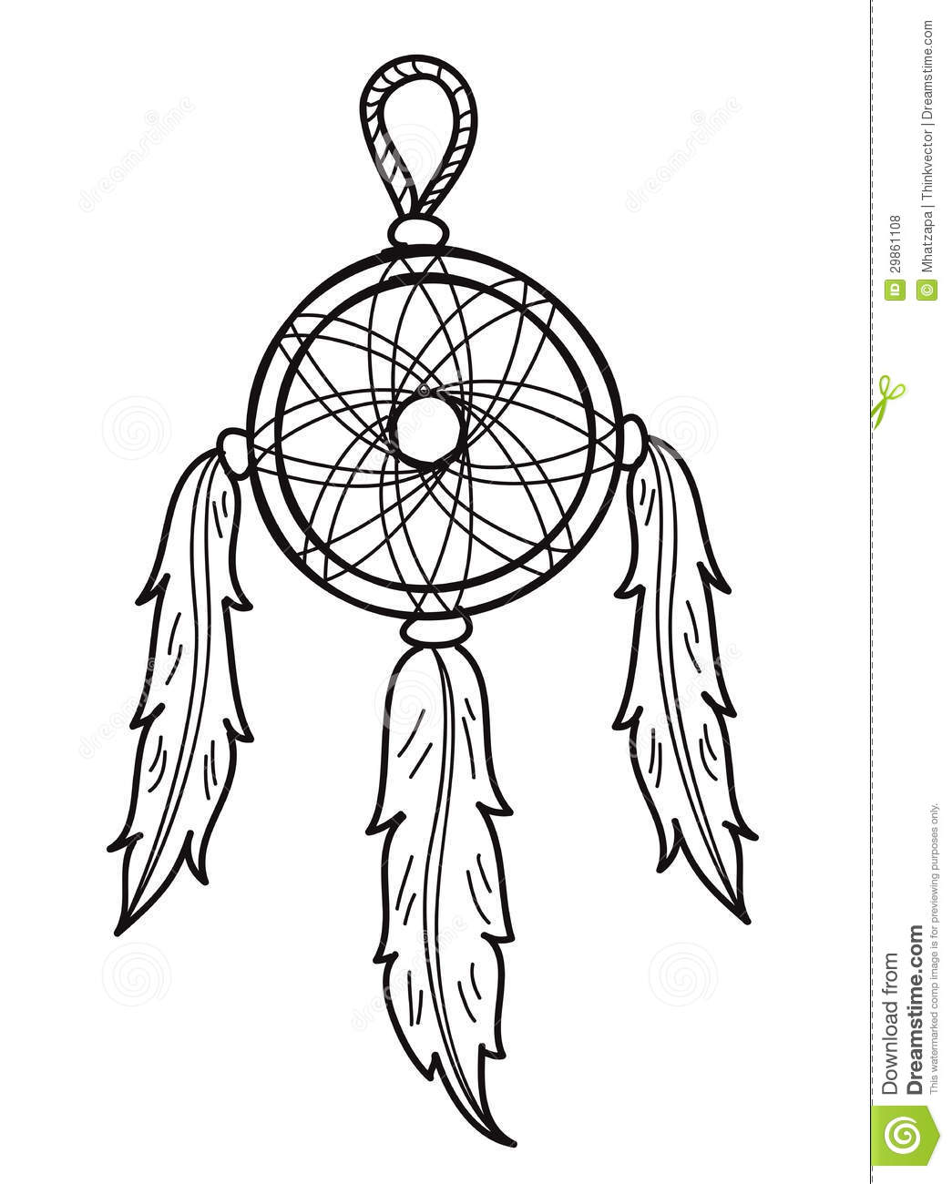 1045x1300 Easy Dreamcatcher Clipart
