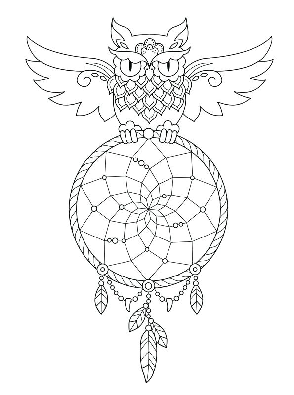 595x800 Epic Dream Catcher Coloring Pages Print Colouring Sheets Indian