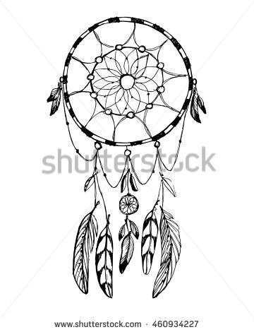 360x470 Drawn Dreamcatcher Cartoon
