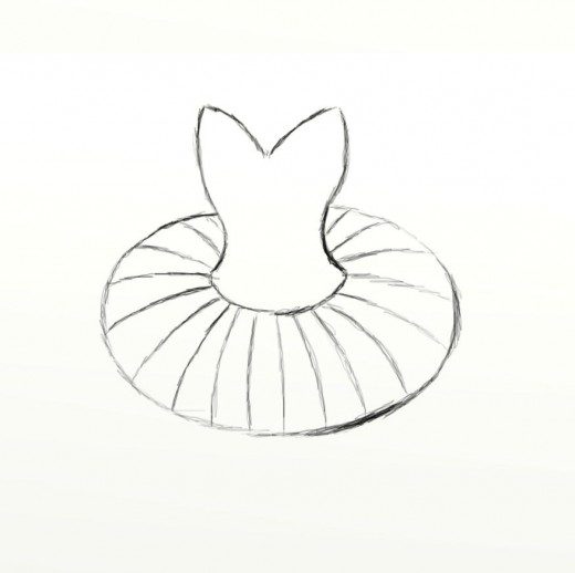 520x518 How To Draw A Tutu Feltmagnet