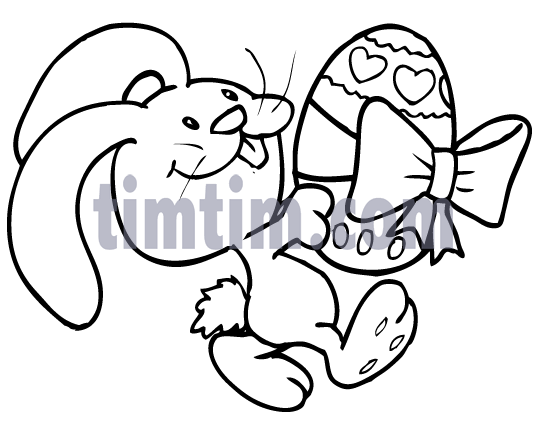 546x431 Easter Bunny Drawings