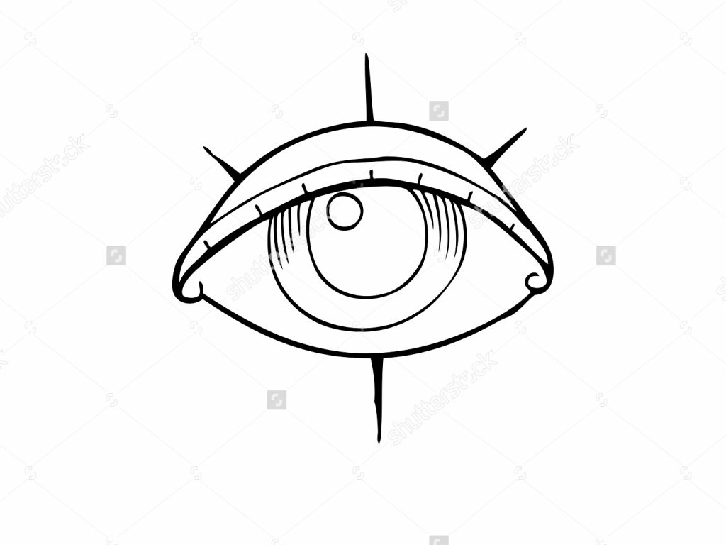 1024x768 Download Simple Eye Tattoo