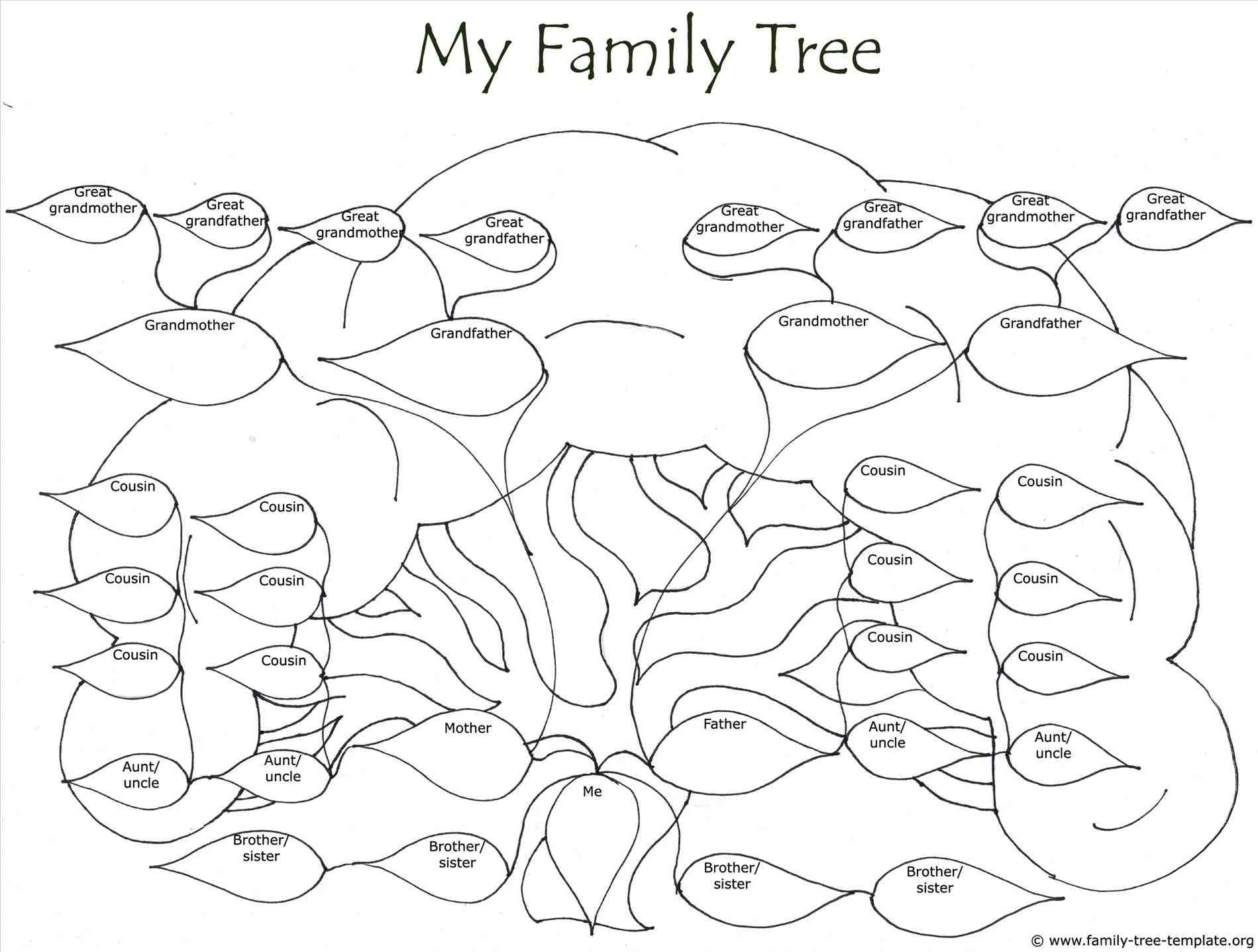 Simple Family Tree Drawing at GetDrawings | Free download