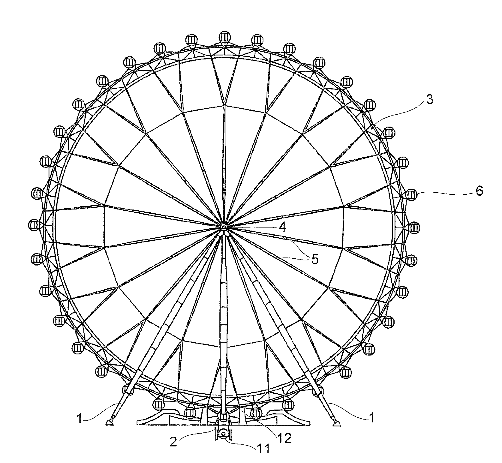 1757x1620 Ferris Wheel Png
