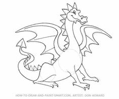 235x196 How To Draw Easy Dragons Step By Step To Draw A Chinese Dragon