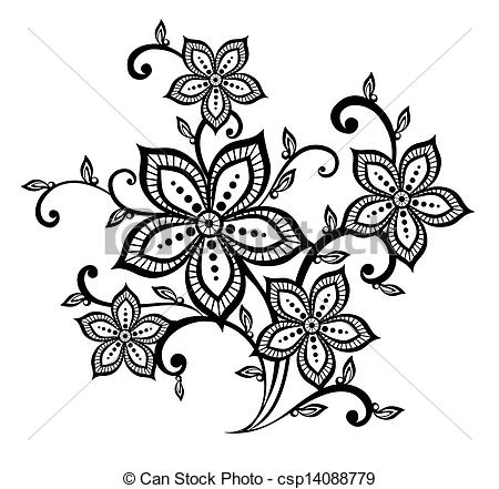 450x441 Black And White Patterns To Draw Clipart