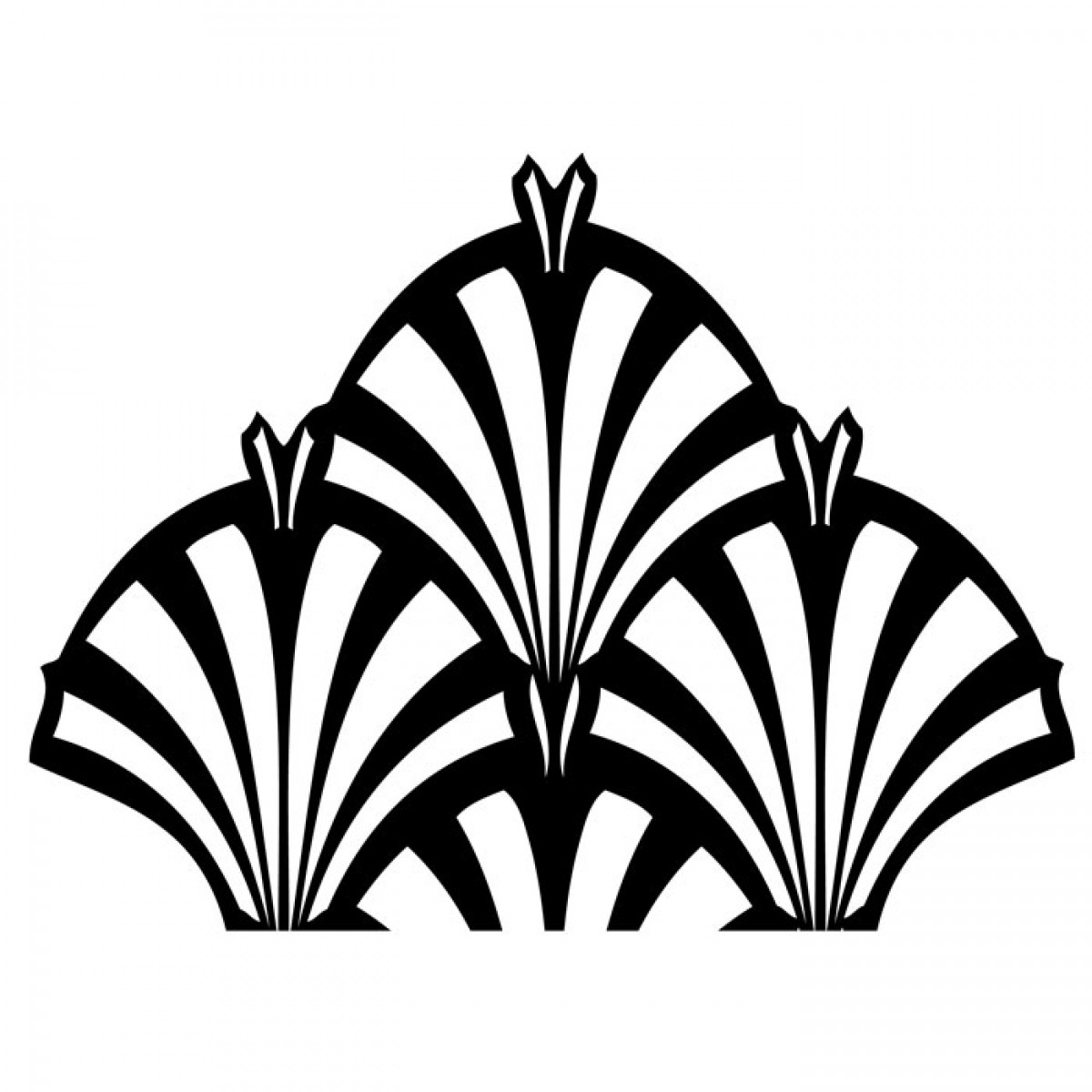 1200x1200 Living Room. Modern Printable Geometric Wall Stencils Art Deco