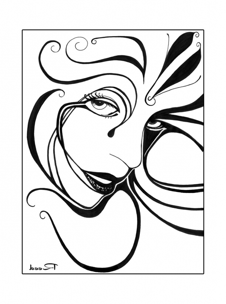 763x1024 Simple Ink Drawings