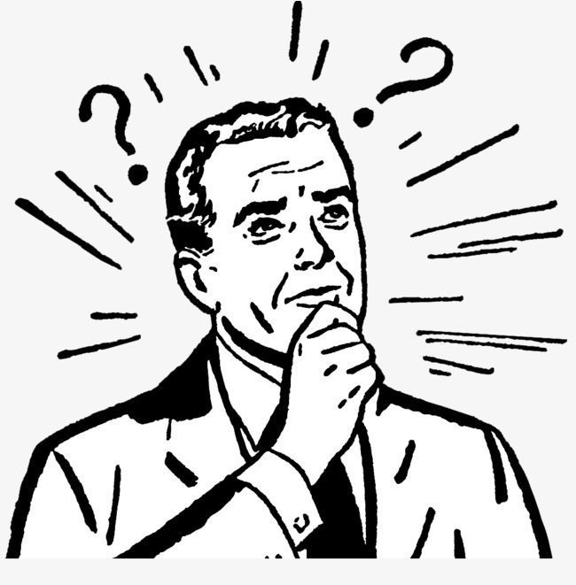 650x661 The Pen Is A Puzzle, Fountain Pen, Confused Person, Puzzled Png