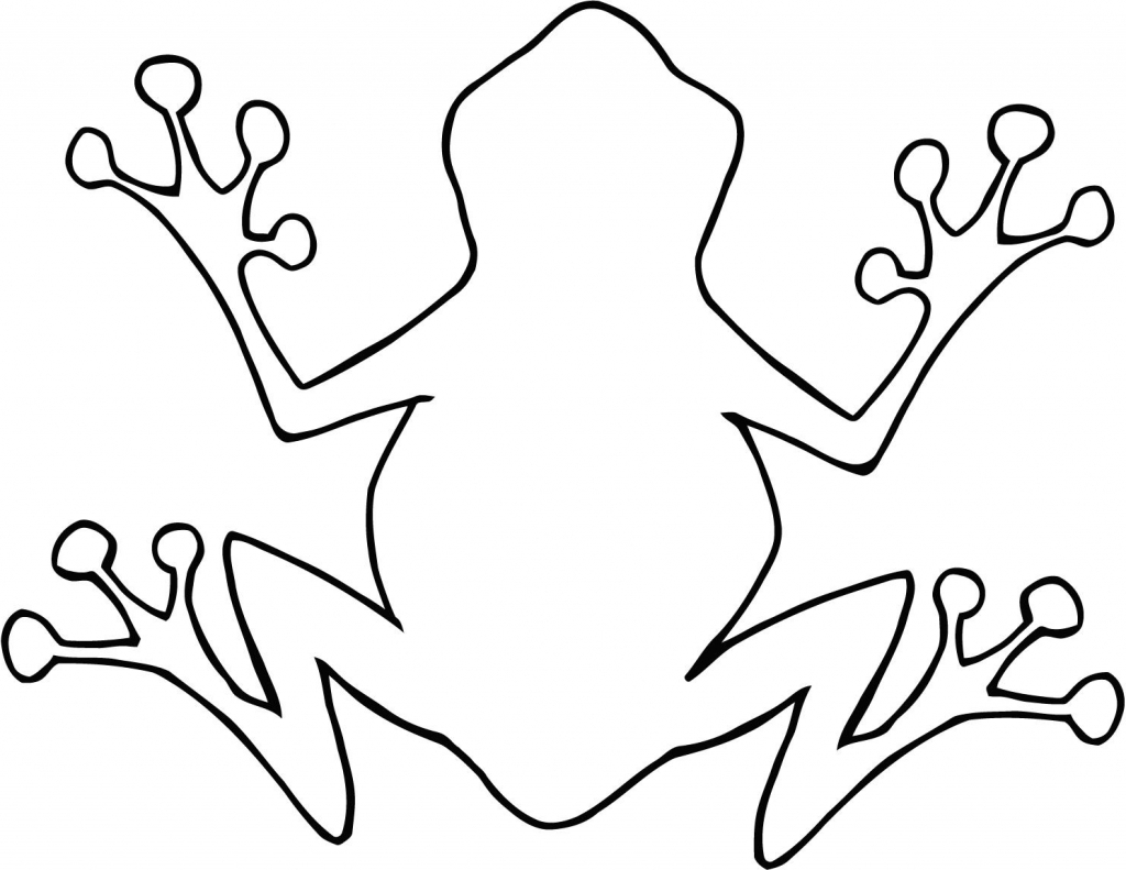 Simple Frog Drawing at GetDrawings | Free download