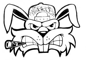 300x210 Simple Graffiti Face How To Draw A Grim Reaper Face, Stepstep