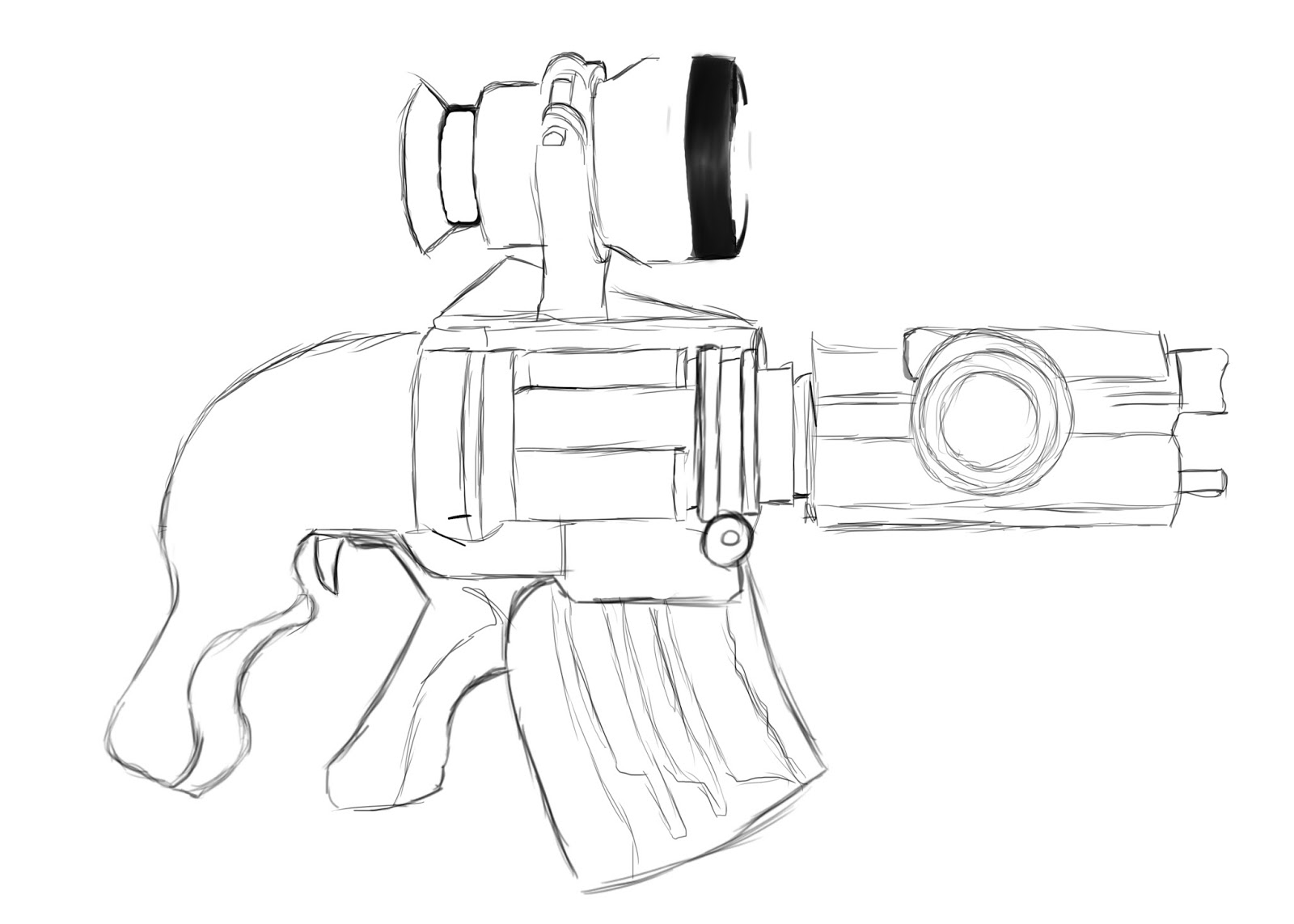 1600x1143 The Small Things My Futuristic Gun