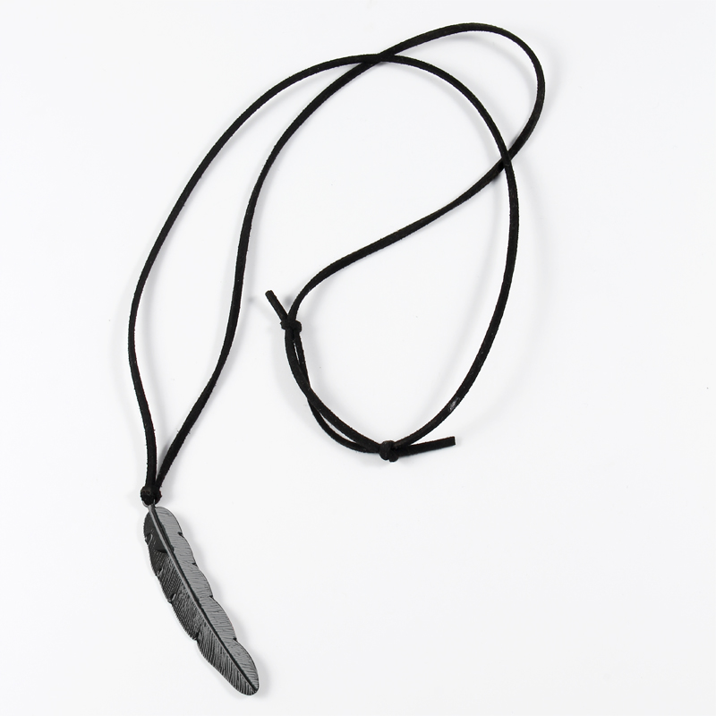 800x800 Dayoff Fashion Womens Vintage Leather Infinity Long Necklace