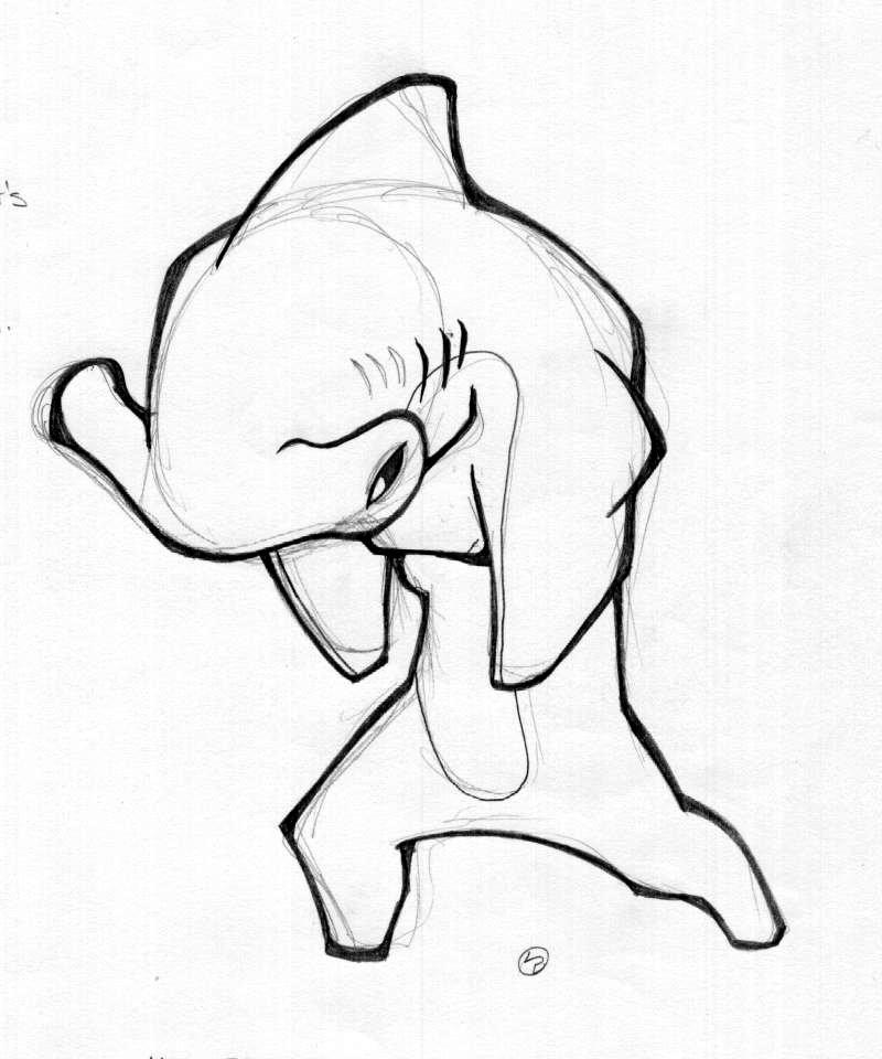 800x960 Hammer Head Land Shark By Kanchi