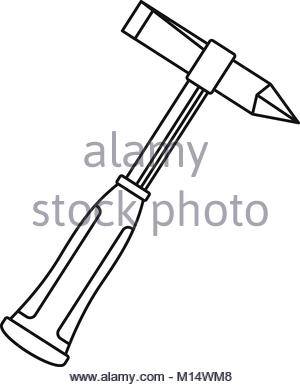300x387 Hammer Slag Of Welder Icon Simple Stock Vector Art Amp Illustration