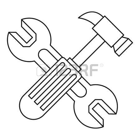 450x450 Tongs Icon, Simple Black Style Royalty Free Cliparts, Vectors,