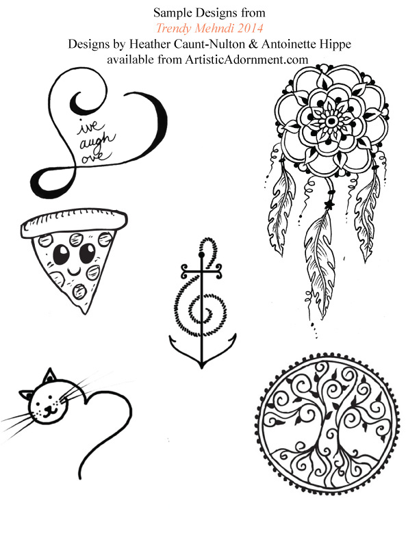 612x792 Free Henna Designs Artistic Adornment