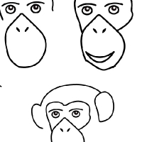 200x200 Drawing Hippo