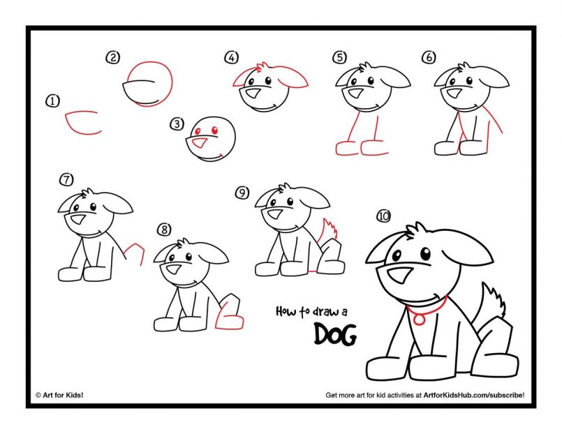 805x622 Drawing How To Draw A Simple Dog Bone Plus How To Draw A Simple