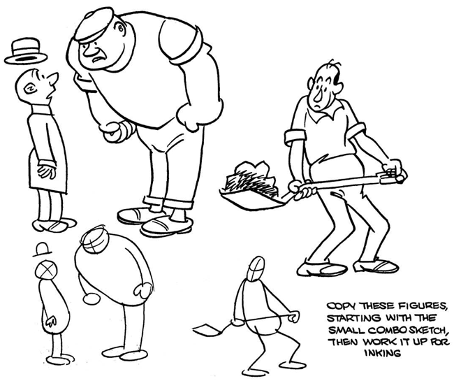 650x545 How To Draw Cartoon Figures Amp Bodies In Easy Steps