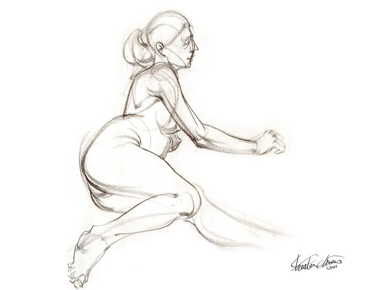 Simple Human Figure Drawing