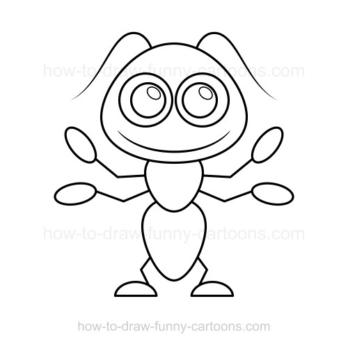 500x498 To Draw An Ant