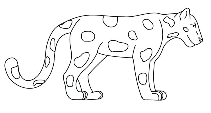728x393 Minimalist Jaguar Coloring Pages Crayola Photo