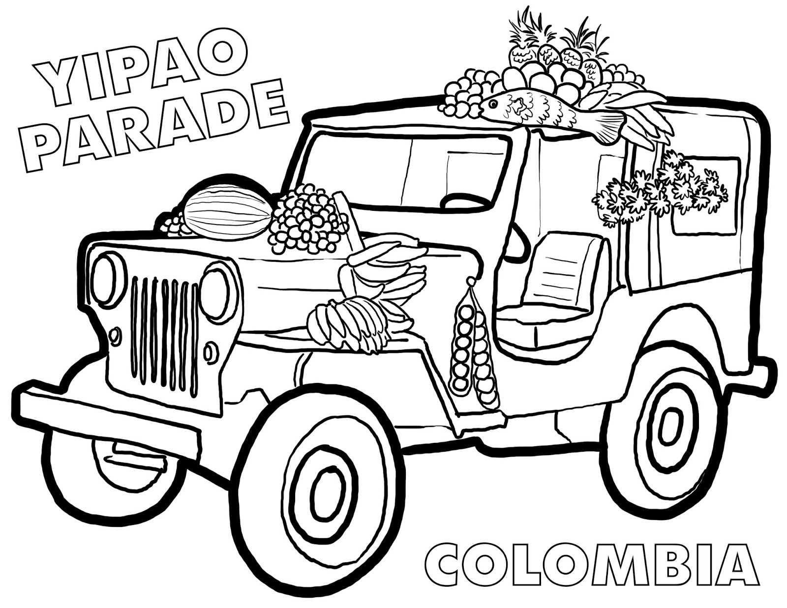 1600x1237 Colombia Themed Crafts The New Art Teacher