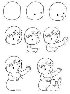 236x314 Gallery Drawing Babies Step By Step,