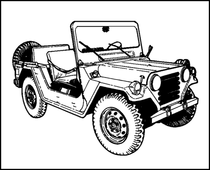 700x568 Jeep Clipart Black And White