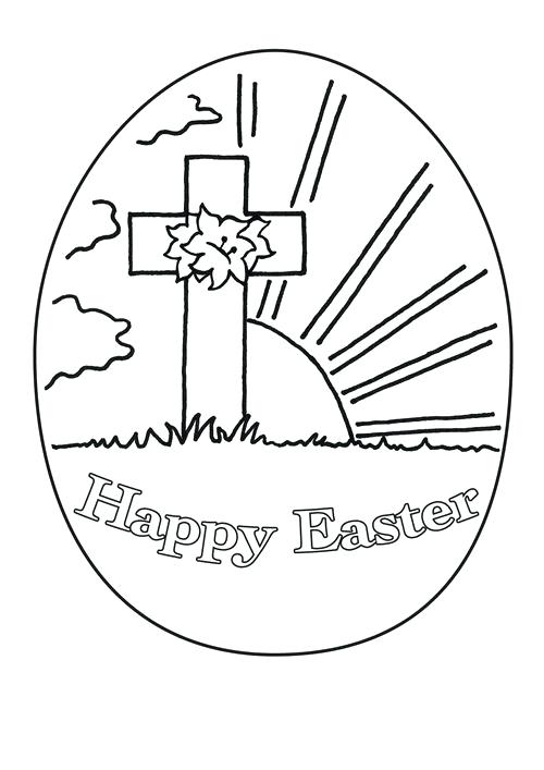 500x707 Jesus Christ Easter Coloring Pages Animals Exercise Simple
