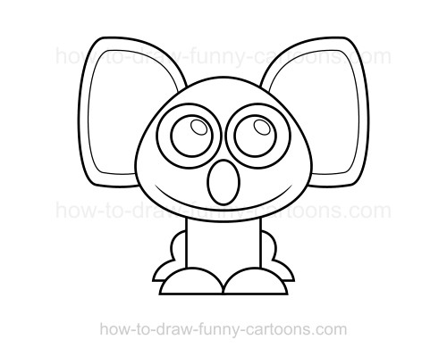 500x399 To Draw A Koala